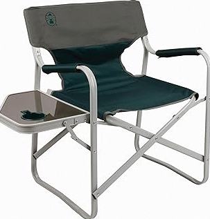 Coleman Outpost Elite Folding Camping Chair with Side Table & Cup Holder, Weather-Resistant Portable Chair with Arm Rests product image
