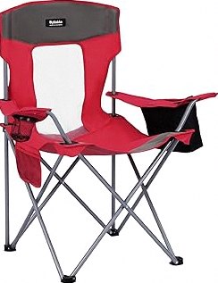Camping Chairs Portable Folding Lightweight Outdoor Lawn Chair for Adults with Cooler Bag, Cup Holder and Side Pocket for Camping, Beach, Sports, Hiking, Fishing product image
