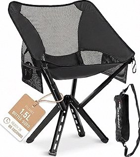 Sitpack Campster 2.0 Ultra Lightweight Backpack Chair with 5s Folding, Small Compact Portable Hiking Chairs with Bottled Sized for Camping, Outside, Climbing, Beach, Fishing product image